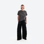 Ruched Moleskin Casual Trousers